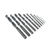 Twist Drill Set, DIN 338RN (21 Pcs) 1.0mm-8.5mm, 9.0mm-13.0mm High Speed Steel, In Metal Case by Spaenaur Inc.