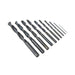Twist Drill Set, DIN 338RN (6 Pcs) 2,3,4,5,6,8mm High Speed Steel In Plastic Case by Spaenaur Inc.