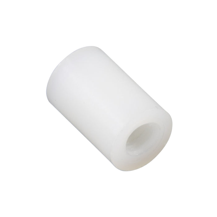 Round Tapped Spacer #6-32 UNC x 3/8" LONG x 1/4" OD 6/6 Nylon by Spaenaur Inc.