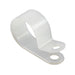 Cable Clamp 11/16" ID x 1/2" Wide Natural Nylon by Spaenaur Inc.
