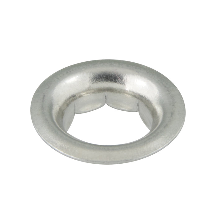 Rondelle à collerette 7/32 po de diamètre intérieur, taille n° 0, aluminium brut, taille commerciale n° 303, fabriquée par Spaenaur Inc.