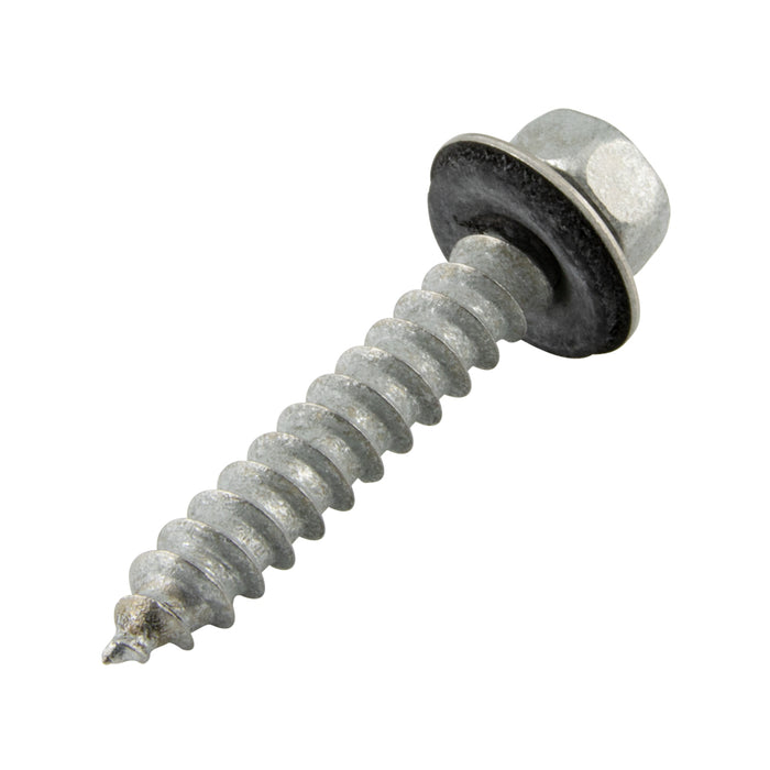 Self-Drilling Screw, Type B, Neo-bond Washer Head, #14 x 2" Length, Stainless Steel 18-8 by Spaenaur Inc.