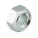 Écrou hexagonal « Fujilok », fini complet avec insert en acier inoxydable AISI-301 9/16 po - 12 UNC Acier à faible teneur en carbone Zinc PLTD. Chromate transparent par Spaenaur Inc.