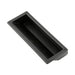 Poignée encastrée à grande poche 1,40 po x 5,00 po (plage de panneaux de 0,040 po à 0,055 po) ABS noir mat par SouthCo