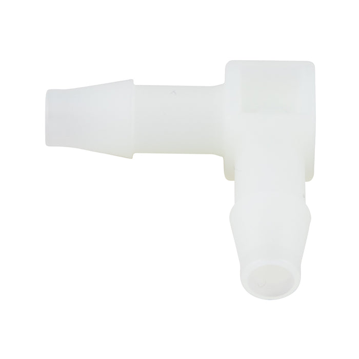 Miniature Barbed Elbow for 1/4" Tubing ID Nylon