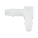Miniature Barbed Elbow for 3/32" Tubing ID Nylon by Spaenaur Inc.