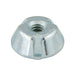 Écrous inviolables #10-24 UNC x 0,661" de diamètre extérieur x 0,250" de hauteur, en acier à faible teneur en carbone, avec revêtement en cadmium dur, fabriqués par Tampruf™