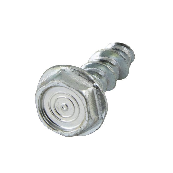 Tapping Screw, Pan Head Phillips Drive, Type AB, #6 x 5/8" Length, Steel Zinc Plated