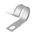 Cable & Wire Clip, Light-Duty, Closed Type - Furnished Open, 7/16" DIA. Capacity, .593" C to C, Steel Zinc/W Clear Chromate by Spaenaur Inc.