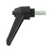 Indexed Clamping Lever, Male 3.03" Length, 5/16"-18 x 3/4" Stud 1.81" Overall Height Thermoplastic Material Black by Spaenaur Inc.
