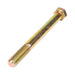 Vis à tête hexagonale, norme SAE de classe 8, 3/4" - 16 UNF x 5", en acier allié à teneur moyenne en carbone de classe 8, zinguée avec un revêtement au dichromate jaune, conforme à la norme ANSI B18.2.1-1965, fabriquée par Spaenaur Inc.