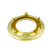 Brass Rolled Rim Grommets with Spur Washers (144/Pk) 7/8" Hole Dia., Size #6 Brass Plain (116-132 & 116-232) by Spaenaur Inc.