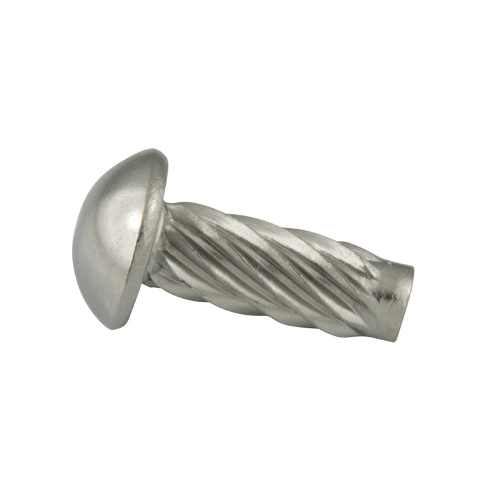 Type U Drive Screw, Round Head, #0 Gauge(0.073") x 1/8" Length, Stainless Steel , ASME/ANSI B18.6.4