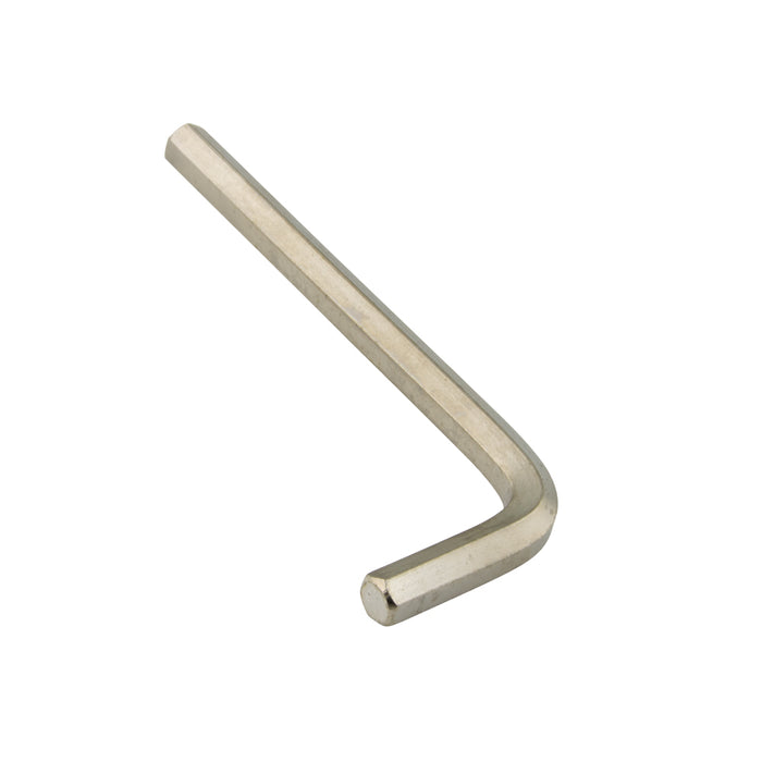 Regular Length Hex Key 1/4" Chrome Vanadium Steel Nickel Plated