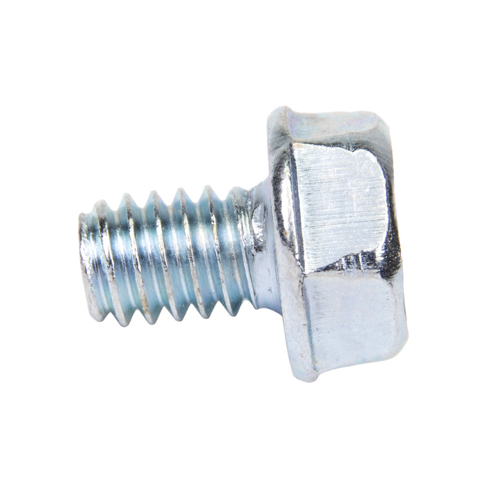 Machine Screw, Washer Head, Slotted Drive, 1/4"-20 UNC x 3/8" Length, Steel Zinc Plated Trivalent by Spaenaur Inc.