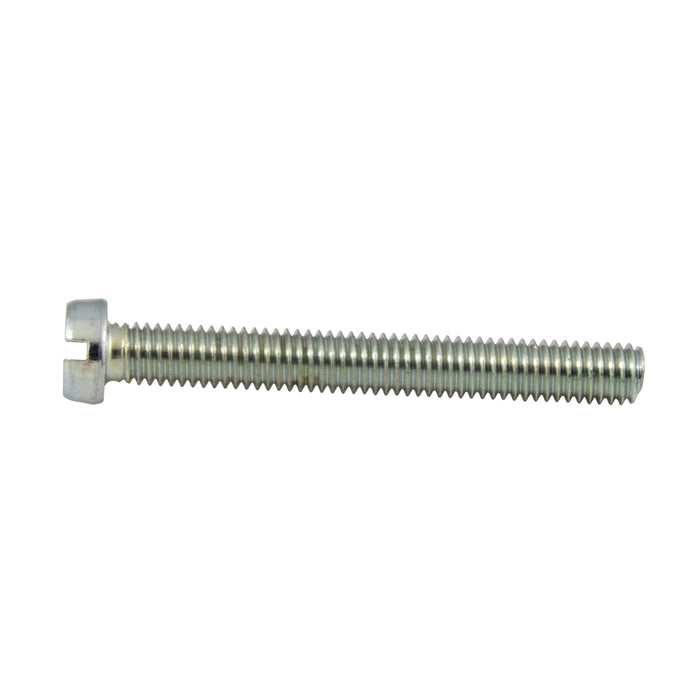 Vis à métaux, tête bombée, fente, M3,5 x 0,60 mm (UNC) x 16 mm de longueur, acier inoxydable