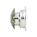 Assembled Tube CLosures 7/8" OD Round Tube 16-18 GA Steel Zinc Plated by Spaenaur Inc.