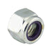 Écrou hexagonal à insert en nylon, DIN 985 M5 x 0,80 Classe 8 Acier zingué trivalent DIN 985/8-ZP M5 par Spaenaur Inc.