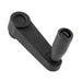 Crank Handle with Folding Arm Female 1/2-13" Thread, 3.50" Handle Length Thermoplastic Material Black by Spaenaur Inc.