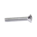 Security Screw, Flat Head Spanner Drive, 1/4"-20 UNC x 3/8" Length, Stainless Steel by Spaenaur Inc.