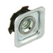 Square Metal Threaded Adaptors 1" Square with 5/16"-18 UNC Thread Steel, Zinc Plated Base Finish by Spaenaur Inc.