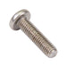 Security Screw, Pan Head Spanner Drive, #10-32 UNF x 1-1/2" Length, Stainless Steel by Spaenaur Inc.