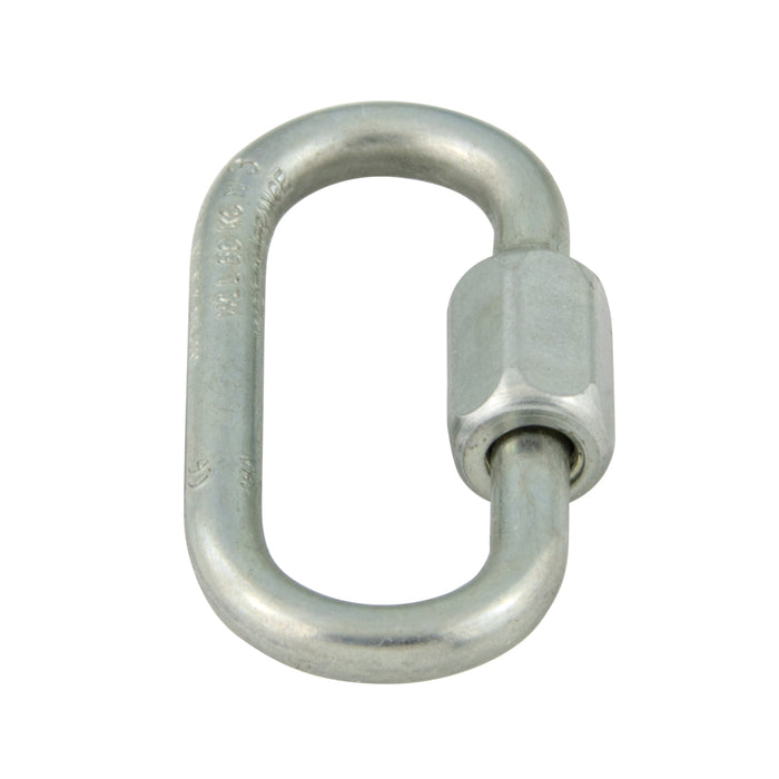 Maillon rapide standard série « N » diamètre 9 mm en acier zingué par Spaenaur Inc.