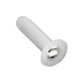 Machine Screw, Flat Head, Slotted Drive, 1/4"-20 UNC x 3/4" Length, Steel Electro Zinc Plated or Cadmium Plated by Spaenaur Inc.