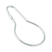 Shower Curtain Ring .080" Wire Diameter, 1-3/8" Inside Loop Diameter, 2-3/4" O/A LGTH, Steel Zinc Plated by Spaenaur Inc.