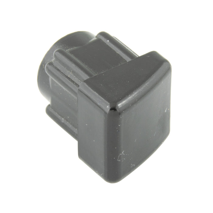 Embout carré à base angulaire pour tube de 3/4 po de diamètre extérieur, polyéthylène noir de calibre 16-18, par Spaenaur Inc.