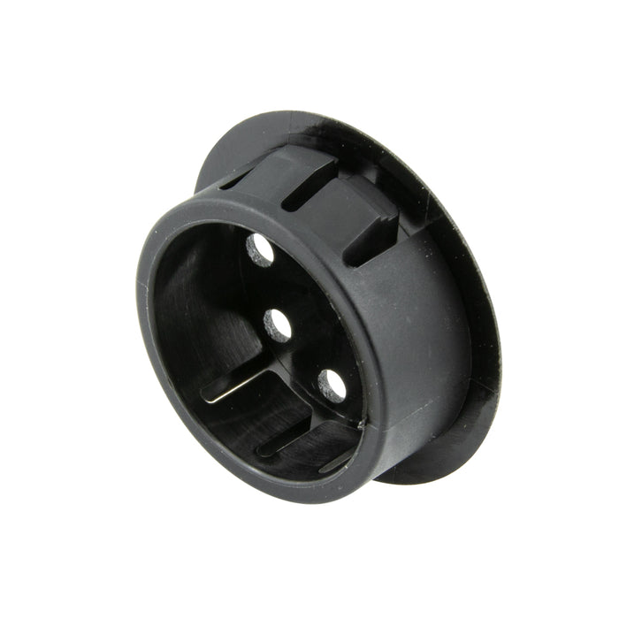 Vent Plug .875" Hole x .125" Panel TH Black Nylon