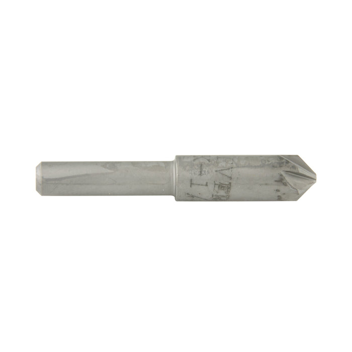 Chatterless Countersink, 6 Flute (120 Degree Countersunk) 3/16" Head DIA x 3/16" Shank DIA High Speed Steel Plain Ck-3/16-60