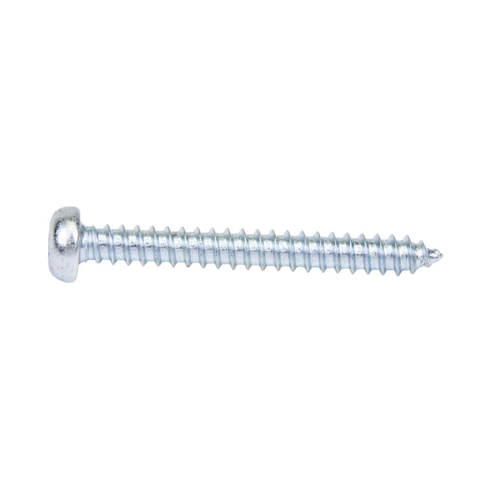 Tapping Screw, Round Head Square Socket Drive, Type AB, #6 x 1-1/4" Length, Steel Zinc Plated by Spaenaur Inc.