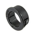 Snap-In Bushing .562" x 7/16" x 21/32" x 13/32" x .125" Nylon Black by Spaenaur Inc.