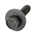 Sems Machine Screw Metric, Hex Head, With 28.6mm OD Flat Washer, M10 X 40mm 1.50 Pitch, Low Carbon Steel Phosphate Coated, And Oiled by Spaenaur Inc.