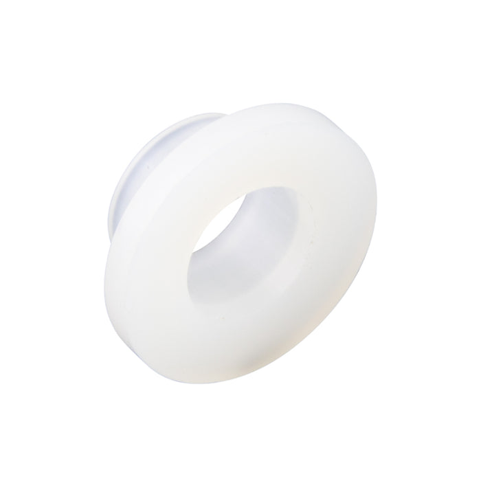 Rondelle à épaulement, longueur 0,187", diamètre de tête 0,495", diamètre intérieur 0,200", nylon, 6/6, couleur naturelle, de Spaenaur Inc.