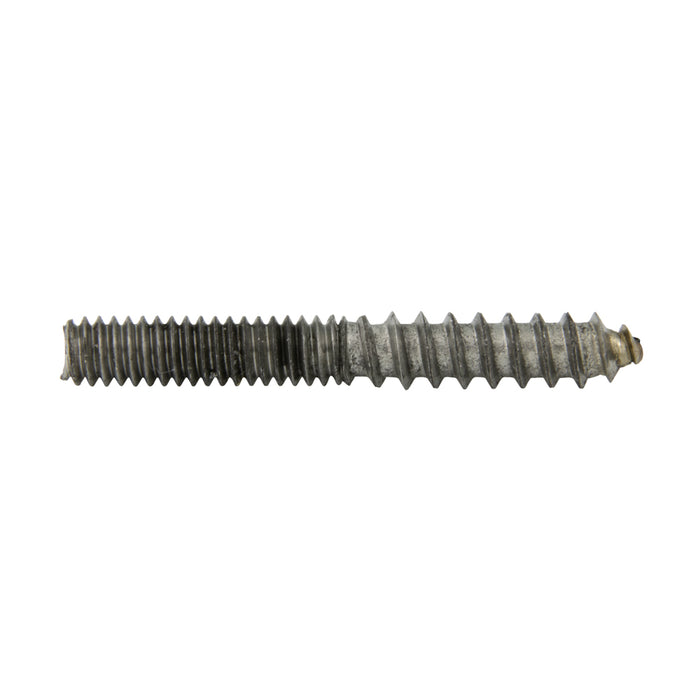 Hanger Bolts, Fully Threaded, #10-24 x 1-1/2" Length, Steel Plain