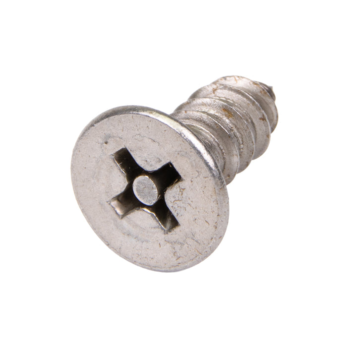 Tapping Screw, Flat Head Security Phillips Drive, Type A, #12 x 3/4" Length, Stainless Steel by Spaenaur Inc.