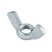 Écrou à oreilles 7/16 po-14 UNC x 1 13/16 po d'envergure Acier à faible teneur en carbone Forgé à froid Zingué, ANSI B18.17-1968 par Spaenaur Inc.