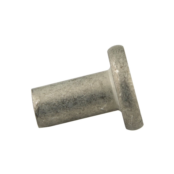 Solid Steel Tinners Rivet Flat Head .119" DIA x 7/32" LGTH- 1 1/4Lb Size C1008 Steel Annealed Tinned Finish ANSI B18.1.1-1972(R1981) by Spaenaur Inc.
