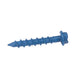 Tapcon Anchor Concrete Screw, Slotted Drive, Hex Washer Head, Hi-Lo Thread, 3/16" Dia x 1-3/4" Length, C1022 Steel Blue CLIMASEAL® by Tapcon®