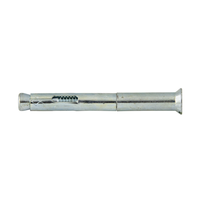 Flat Head Sleeve Anchor, Red Head®, 3/8" x 5" Effective Length, Carbon Steel, Zinc Plated
