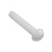 Machine Screw, Round Head, Slotted Drive, #4-40 UNC x 5/16" Length, Nylon Natural by Spaenaur Inc.