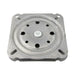 Revolving Swivel Plate W/60 Bearings, 10 1/4" Square x 7 61/64" Holes Center to Center Steel by Spaenaur Inc.