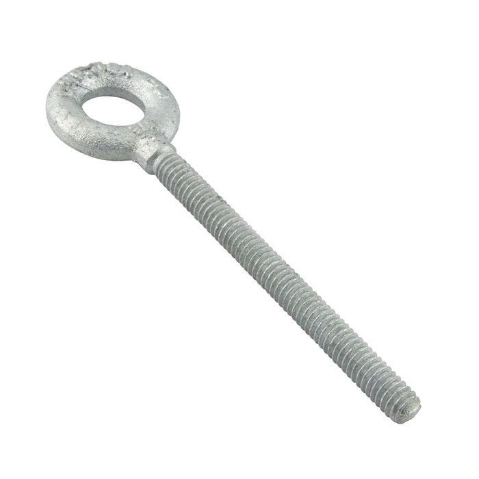 Turnbuckle Eye Fitting Right Hand Thread 3/8"-16 UNC x 6" Take Up 1030 Steel Drop forged Hot Galvanized Finish