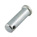 UNIversal Clevis Pin with 7 Holes, 1/2" x 2-1/2" LGTH Under Head, 5/32" DIA Holes, C1010 Steel Not Hardened, Zinc Chromate by Spaenaur Inc.