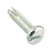 Vis autotaraudeuse, empreinte en cuvette HD n° 10-24 UNC x 3/4" LG, type 1, acier à faible teneur en carbone, revêtement en zinc-chrome dur, conforme à la norme ANSI B18.6-1966, fabriquée par Spaenaur Inc.