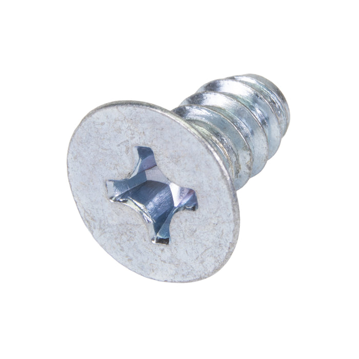 Tapping Screw, Flat Head Phillips Drive, Type B, #6 x 5/16" Length, Steel Zinc Plated by Spaenaur Inc.