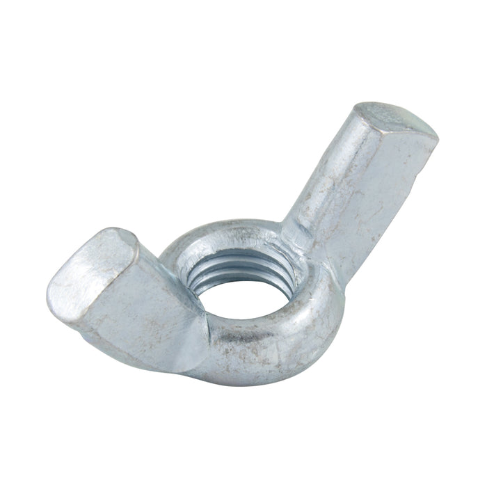 Wing Nut, American form M4 x 0.70 Pitch Cold forged Steel Zinc Plated