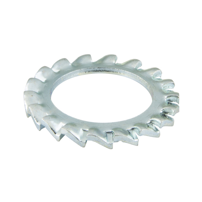 External Overlap tooth Lockwasher M12 (13.0 x 20.5 x 1.0) Carbon Steel Heat Treated Zinc PLTD DIN 6798A/ST-ZP M12